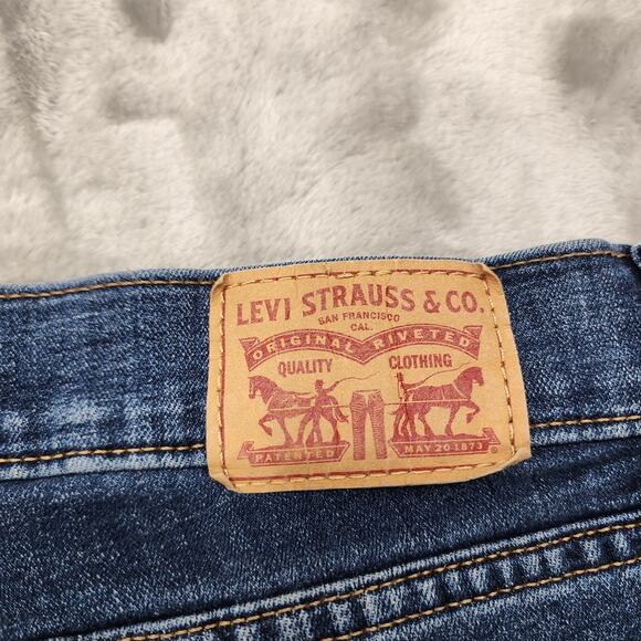 Levi's Jeans Womens 22W Blue Classic Bootcut Stretch Denim Boho Western Casual - Picture 5 of 15